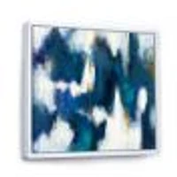 Blue Glam Texture II  Wall Art