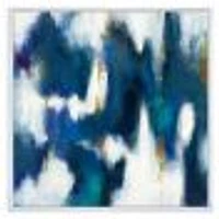 Blue Glam Texture II  Wall Art