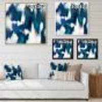 Blue Glam Texture II  Wall Art