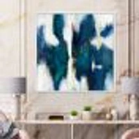 Blue Glam Texture I  Wall Art