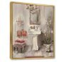 Toile « French Bath La baignoire I »