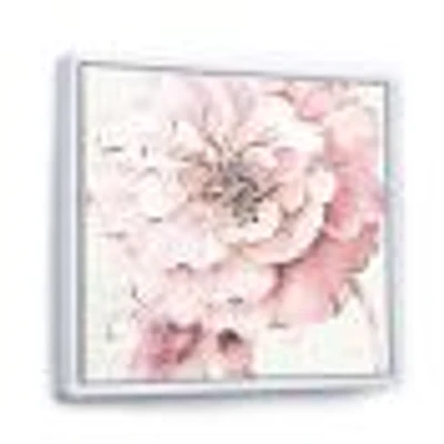 Indigold Shabby Peonies Pink  Canvas