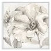 Indigold Grey Peonies IV  Canvas Art