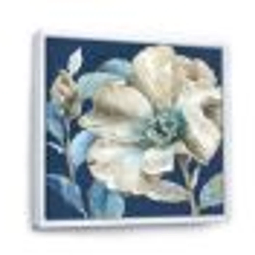 Indigold Watercolor Flower I  Wall Art