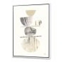 BalanceAbstract Neutral II Wall Art