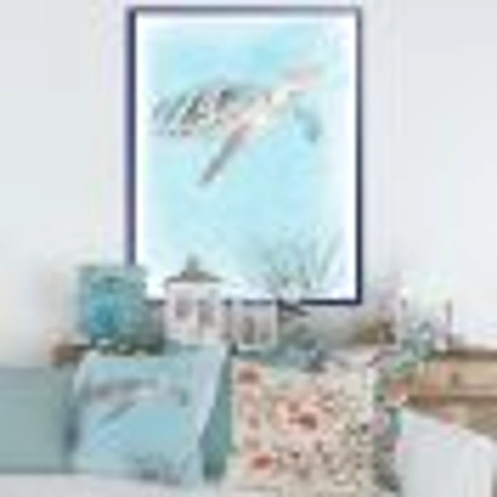 Toile « Coastal Sea Life I Turtle sketches »