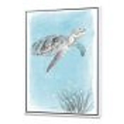 Coastal Sea Life I Turtle sketches  Wall Art