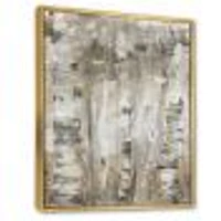 The Modern Grey Forest Wall Art