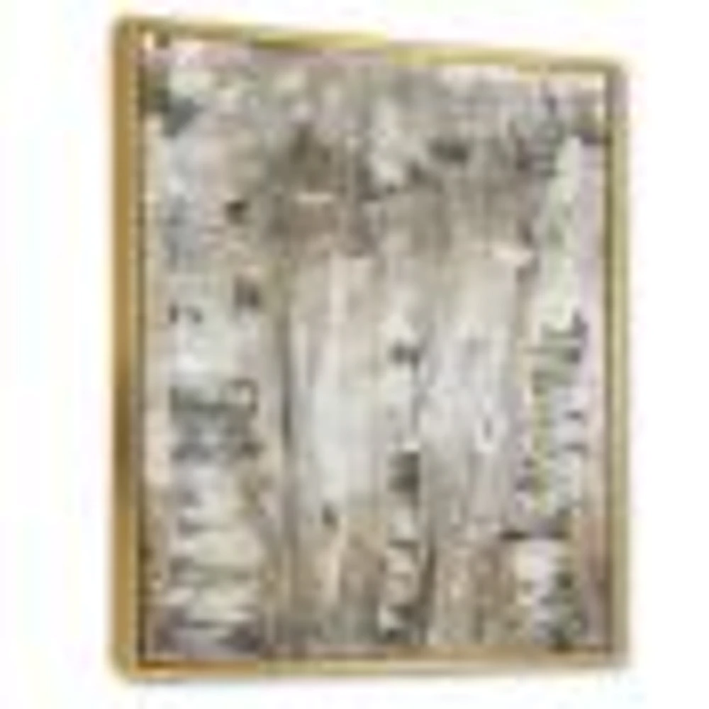 The Modern Grey Forest Wall Art