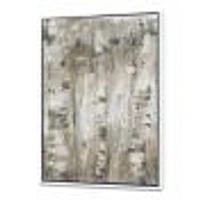 The Modern Grey Forest Wall Art