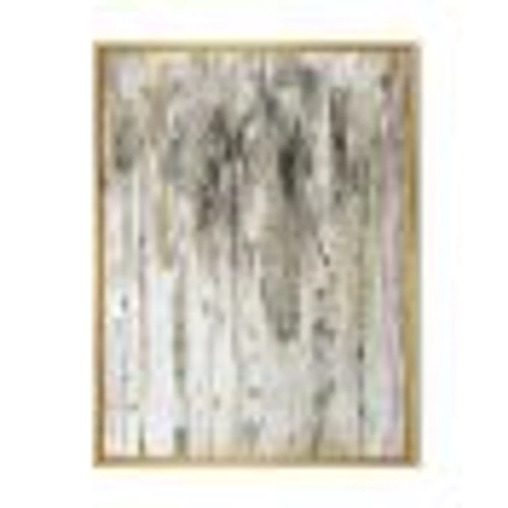 The Modern Grey Forest IV  Wall Art