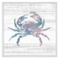 Pink Crab Ocean Life  Wall Art