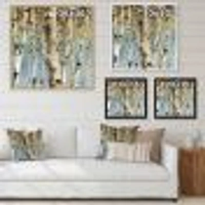 White Birch Forest II  Canvas Wall Art