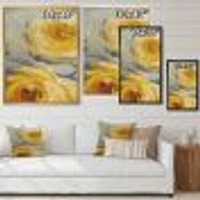 Sunshine Yellow Flower III  Wall Art