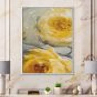 Sunshine Yellow Flower III  Wall Art