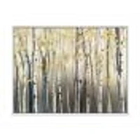 Golden Birch Forest I  Canvas Wall Art