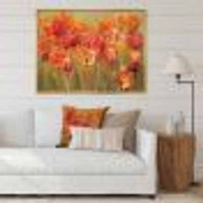 Red Tulips  Wall Art