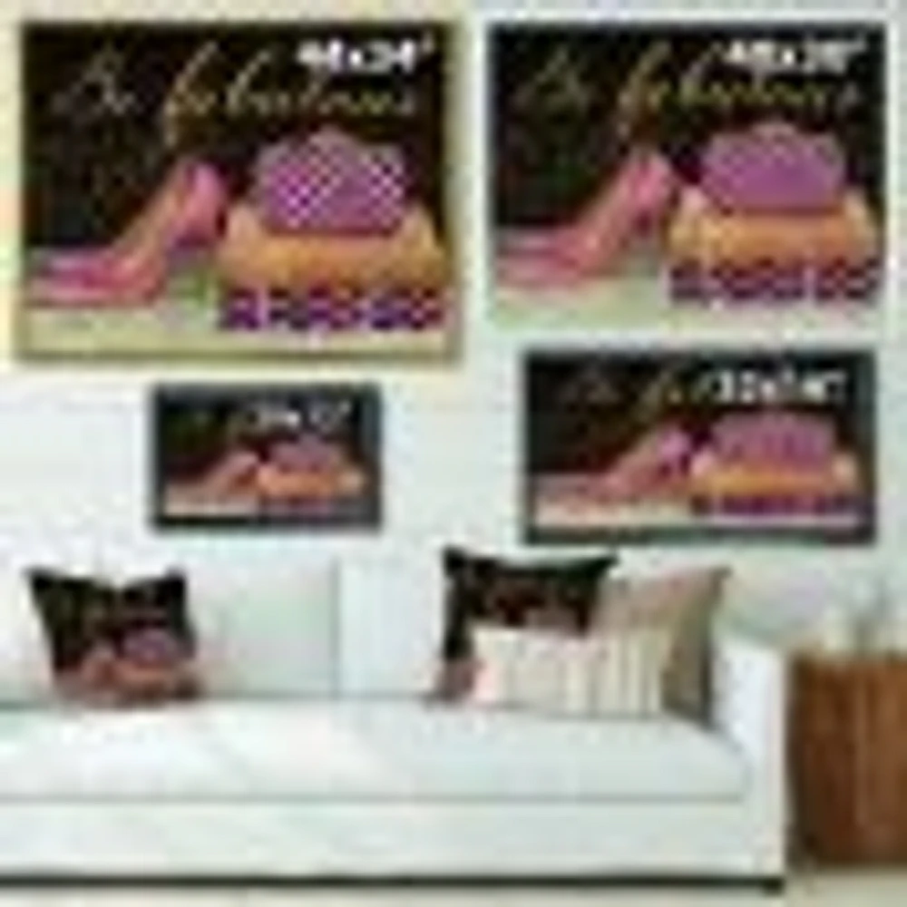 Gold Fabulous Life Style III  FrenchWall Art