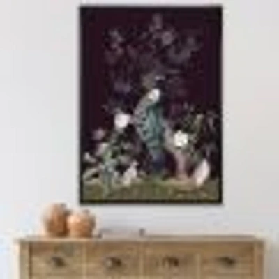 Chinoiserie with Birds and Peonies V  Wall Art