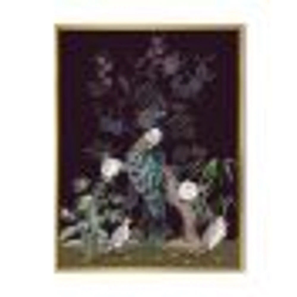 Chinoiserie with Birds and Peonies V  Wall Art