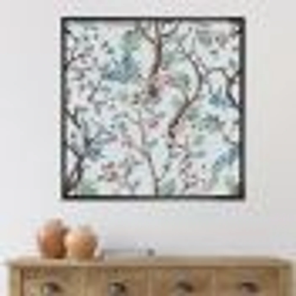 Chinoiserie with Birds and Peonies X  Wall Art