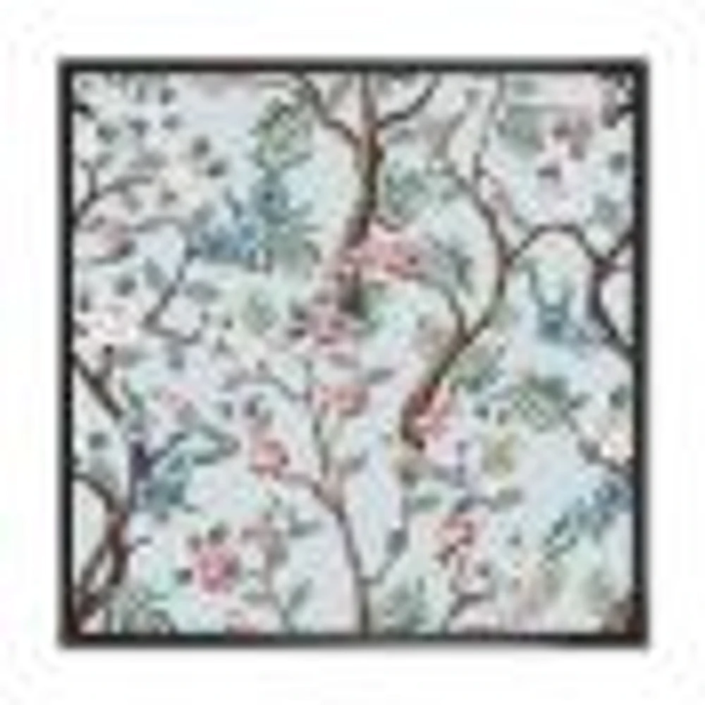 Chinoiserie with Birds and Peonies X  Wall Art