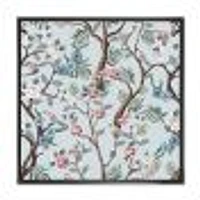 Chinoiserie with Birds and Peonies X  Wall Art