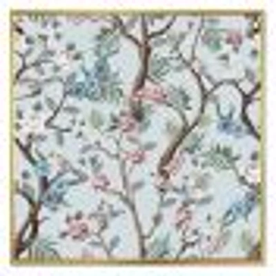 Chinoiserie with Birds and Peonies X  Wall Art