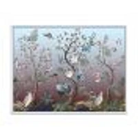 Chinoiserie with Birds and Peonies XI Wall Art