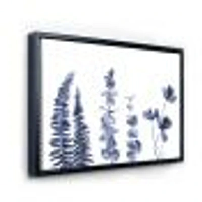 Navy Blue Eucalyptus I Wall Art