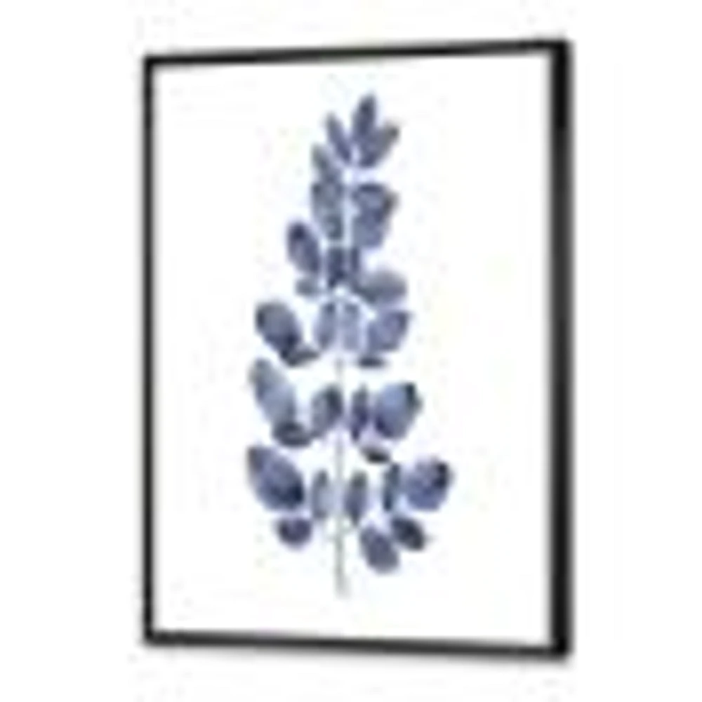 Navy Blue Eucalyptus II  Wall Art