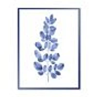 Navy Blue Eucalyptus II  Wall Art