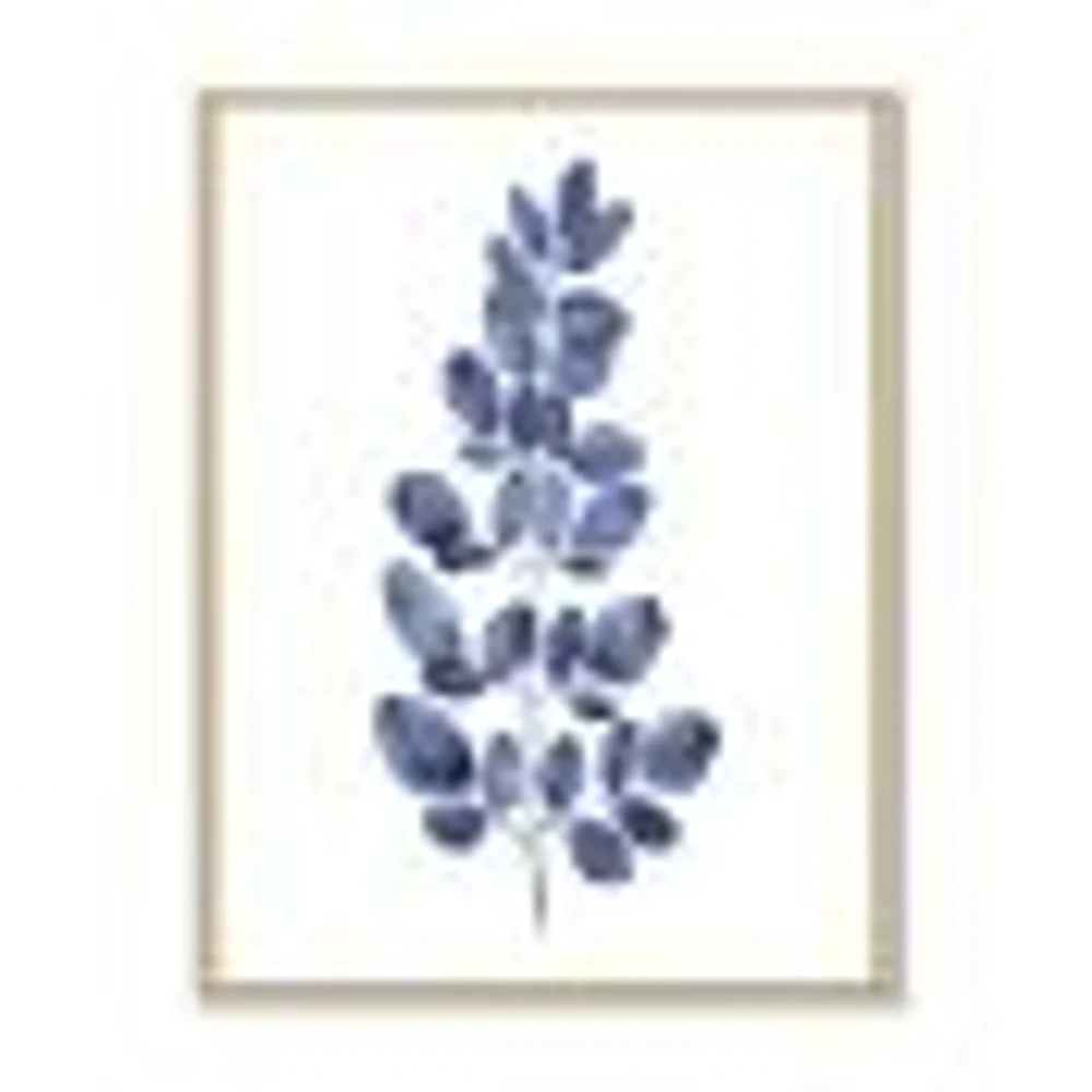 Navy Blue Eucalyptus II  Wall Art