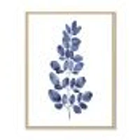 Navy Blue Eucalyptus II  Wall Art