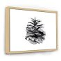 Toile « Conifer Cone Monochrome