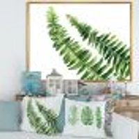 Toile « Fern Leaves Detail I