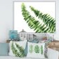 Toile « Fern Leaves Detail I