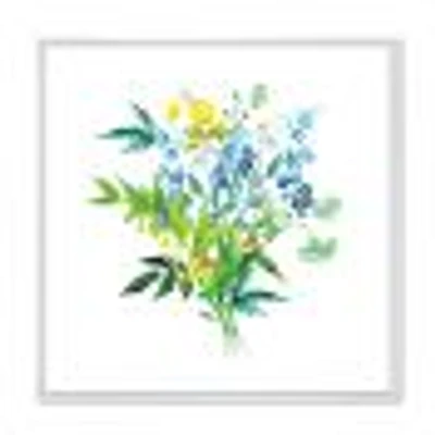 Meadow Flowers Garland  Wall Art