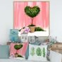 Toile « Heart Shaped Valentine House Plant