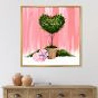 Toile « Heart Shaped Valentine House Plant