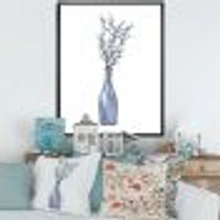 Bunch of Blue Willow Twigs II  Wall Art