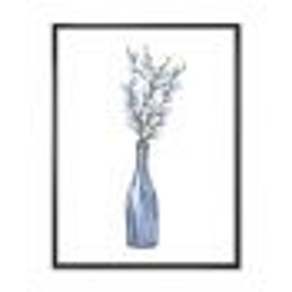 Bunch of Blue Willow Twigs II  Wall Art