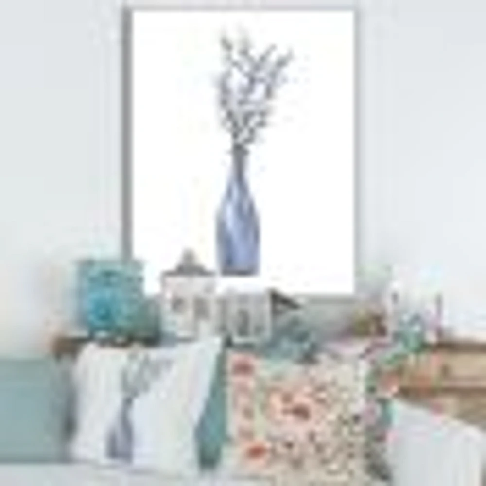 Bunch of Blue Willow Twigs II  Wall Art