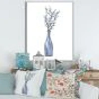 Bunch of Blue Willow Twigs II  Wall Art