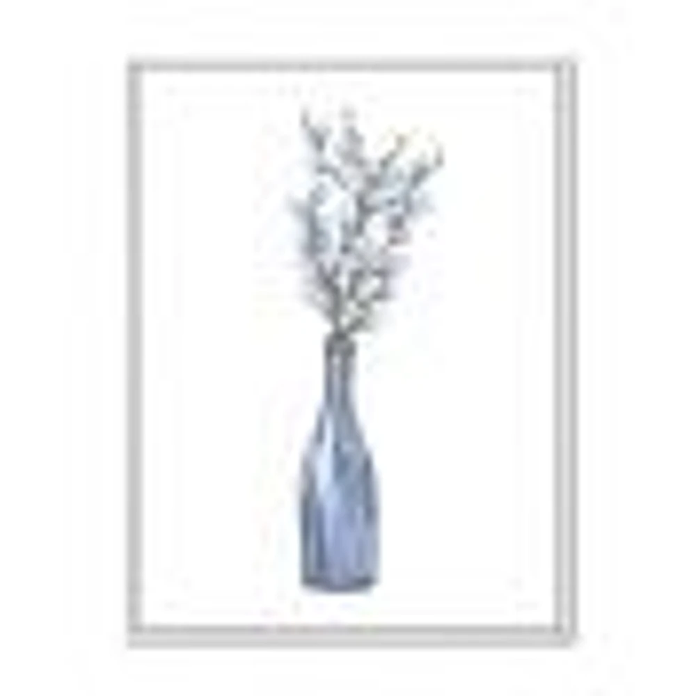 Bunch of Blue Willow Twigs II  Wall Art