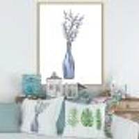 Bunch of Blue Willow Twigs II  Wall Art