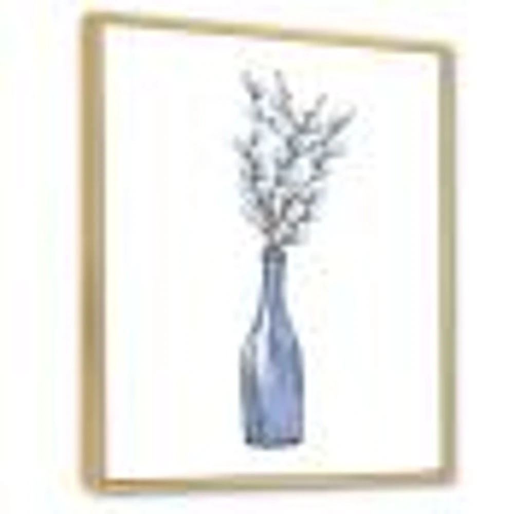 Bunch of Blue Willow Twigs II  Wall Art