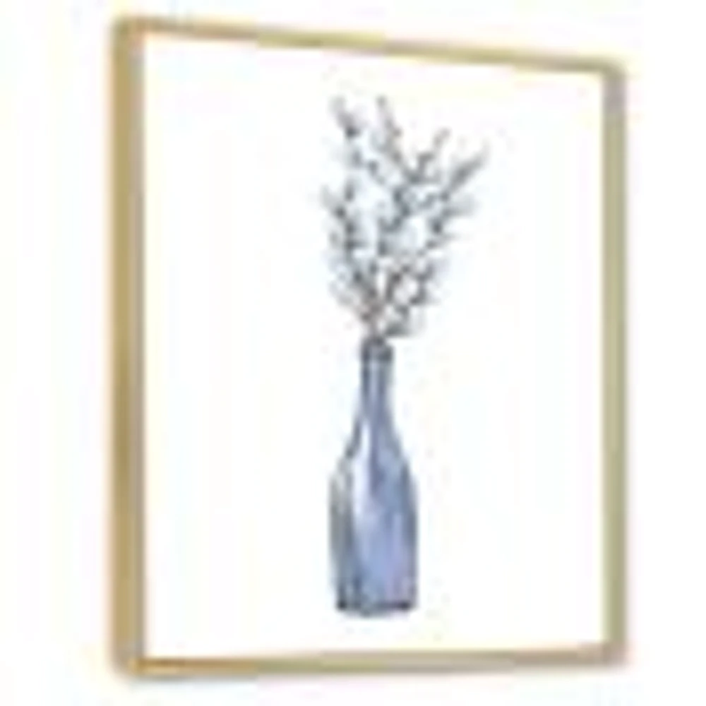 Bunch of Blue Willow Twigs II  Wall Art