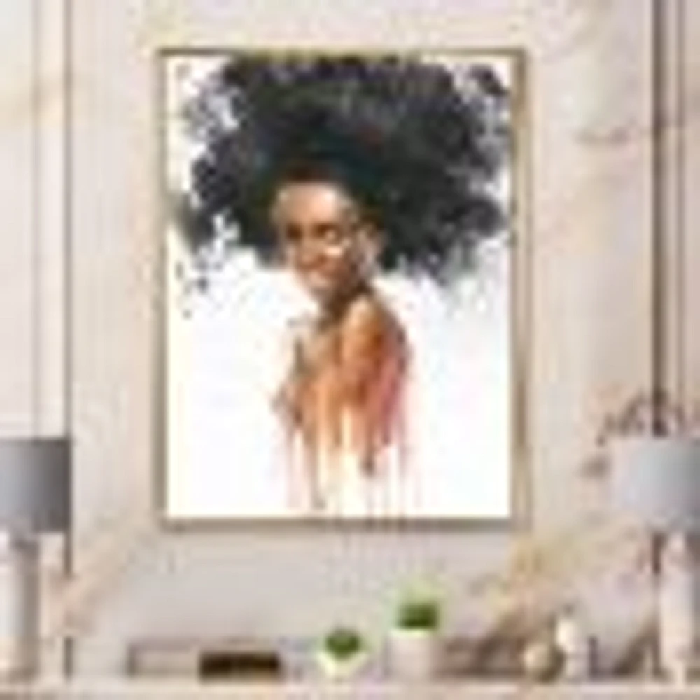 Portrait of African American Woman VII  Wall Art