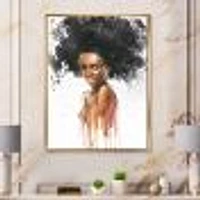 Portrait of African American Woman VII  Wall Art